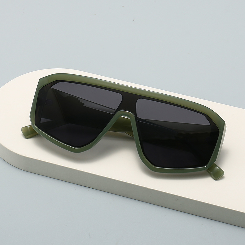 Outdoor Sport Glasses - Neue Y2K Großrahmige Verbundene Quadratische Sonnenbrille