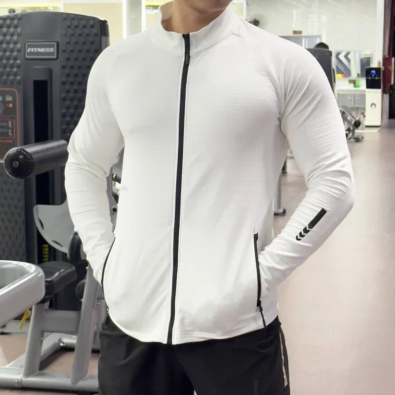 Outdoor Sport Jacket Men - Herren Turnhose Jacke Laufen Training elastische