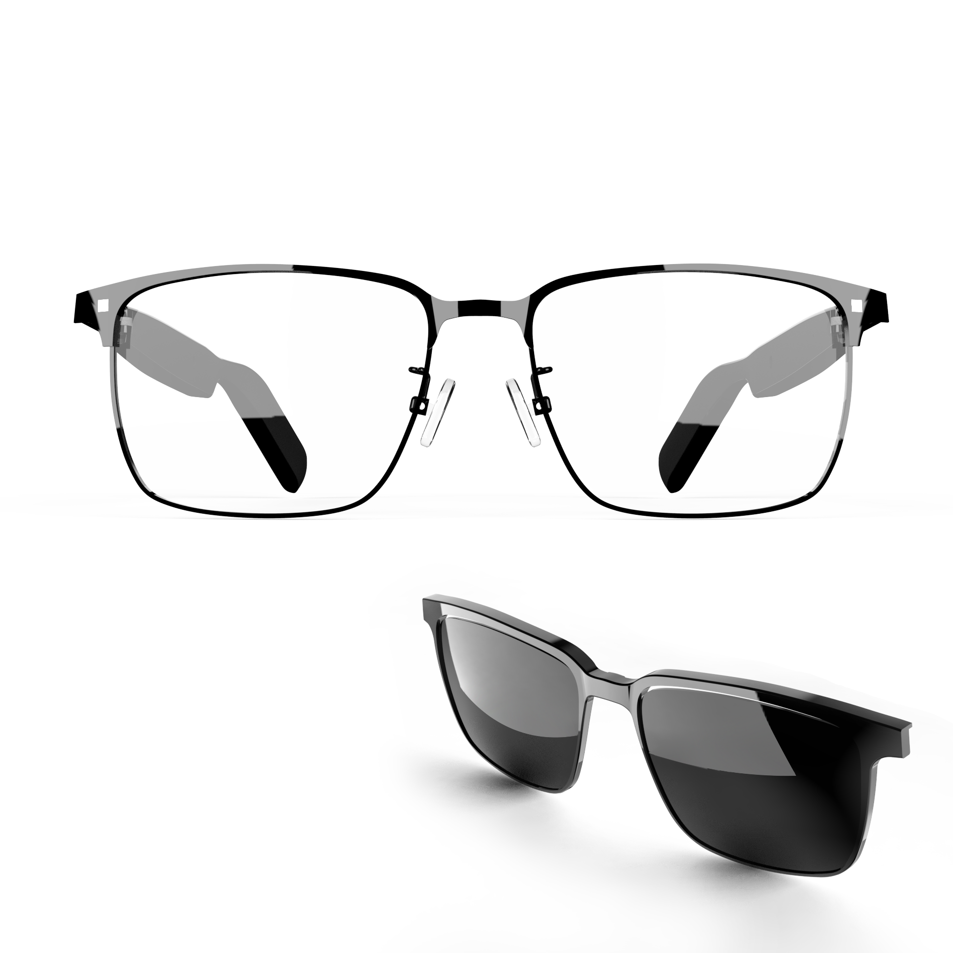 Outdoor Sport Glasses - Intelligente kabellose Bluetooth-Brille, Outdoor-Sonnenbrille, Bluetooth 5.4,
