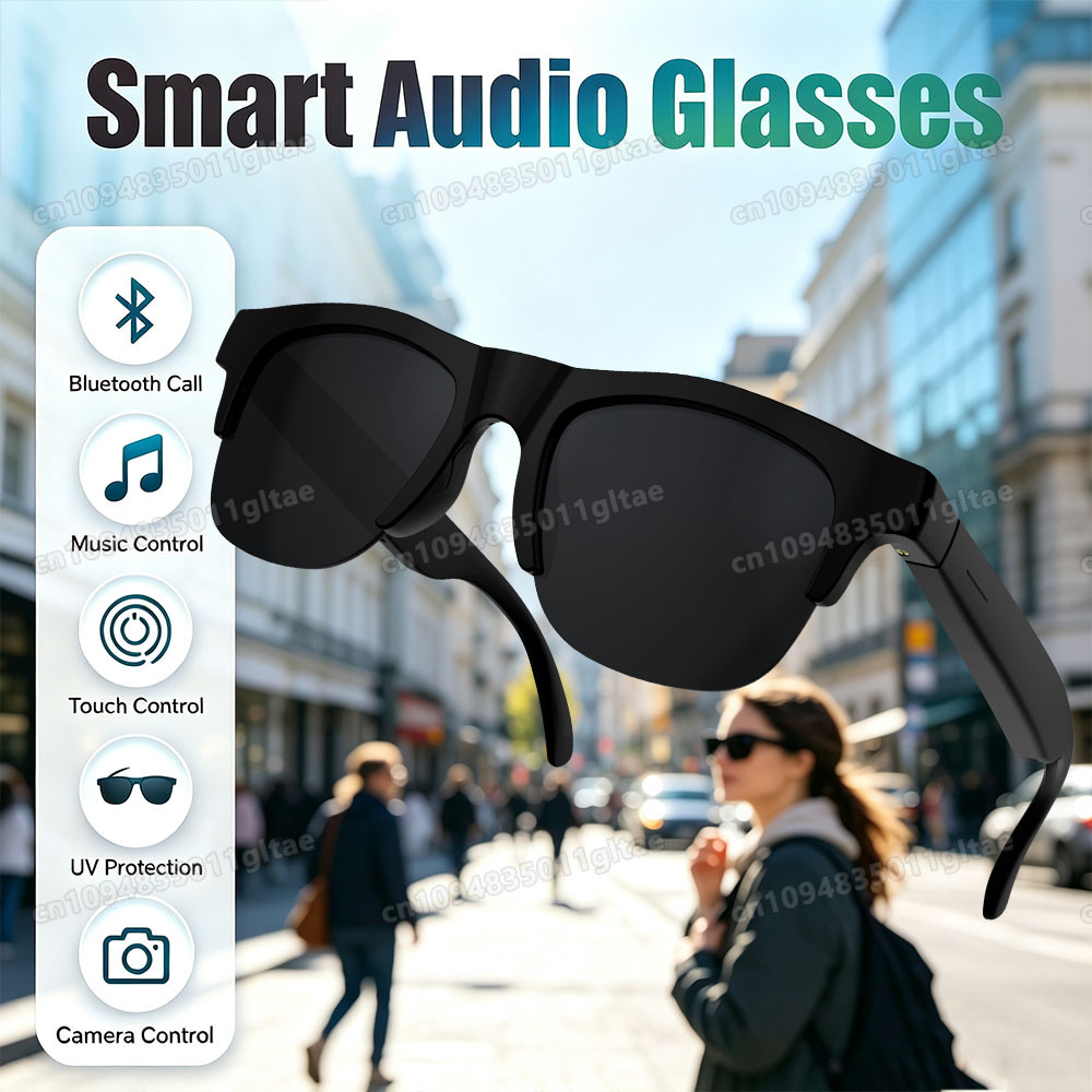Outdoor Sport Glasses - NEUE Smart-Brille V5.3 Bluetooth-Anruf Hochwertige Kopfhörer