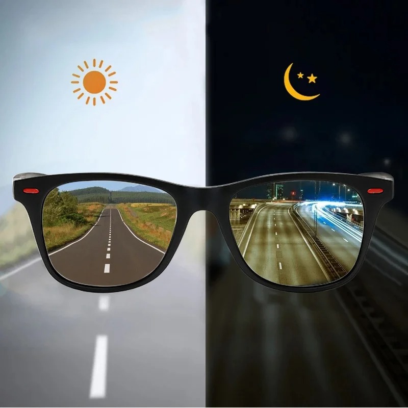 Outdoor Sport Glasses - Klassische Retro PC-Rahmen Sonnenbrille für Herren