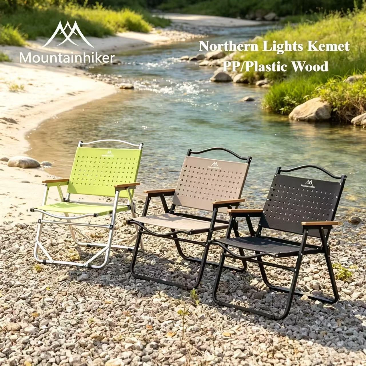Outdoor Sport Chairs - MOUNTAINHIKER Campingstuhl, tragbar, klappbar, Kermit-Stuhl, hohe