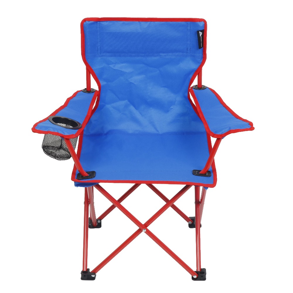 Outdoor Sport Chairs - Tragbarer Klappbarer Kinder-Campingstuhl mit Getränkehalter Outdoor-Picknick-Strandsitz