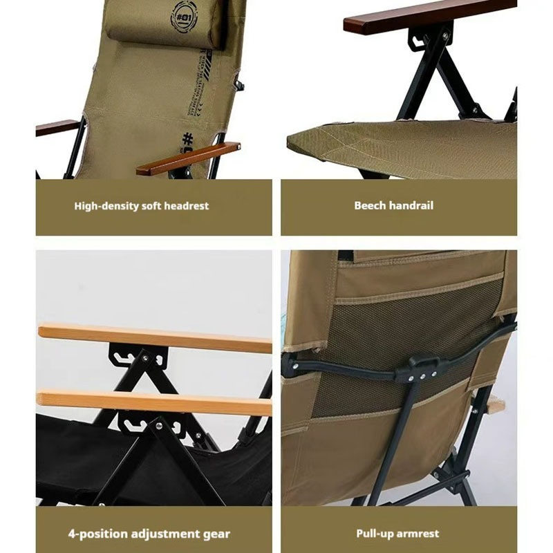 Klappbarer Hochlehner-Strand-  – Outdoor Sport Chairs Bewertung und Preis